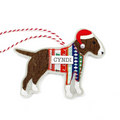 Bull Terrier Christmas Decoration
