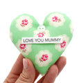 Personalised Floral Heart Decorations