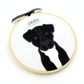 Custom Pet Keepsake Hoop Art