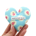 Personalised Floral Heart Decorations