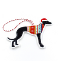 Greyhound Christmas Decoration