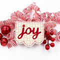 Joy Banner Christmas Decoration