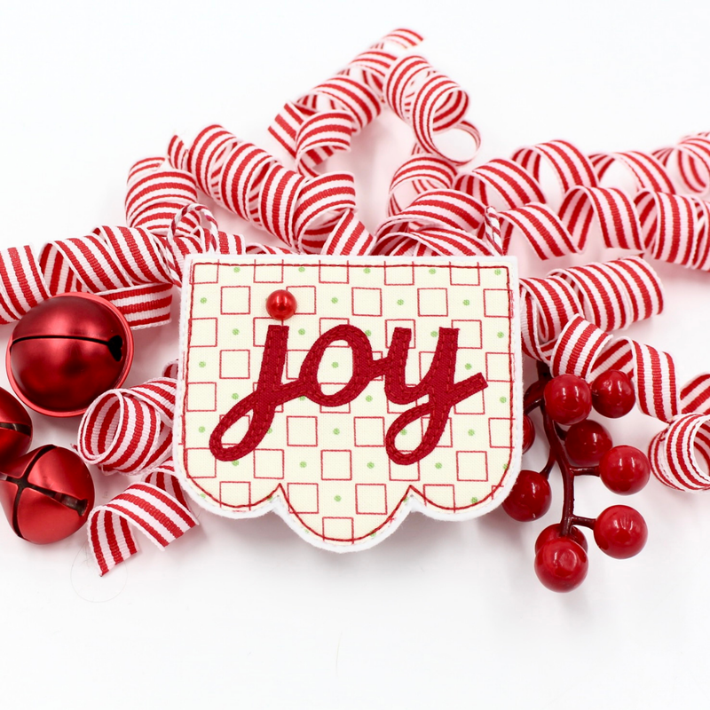 Joy Banner Christmas Decoration