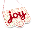 Joy Banner Christmas Decoration