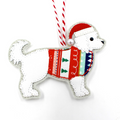 Maltese Poodle Christmas Decoration