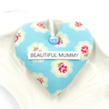 Personalised Floral Heart Decorations