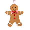 Gingerbread Person Christmas Decoration