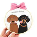 Custom Pet Keepsake Hoop Art