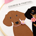 Custom Pet Keepsake Hoop Art
