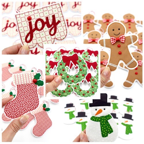 Festive Five Christmas Decoration - Full Set