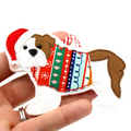 Bulldog Christmas Decoration