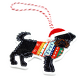 Patterdale Terrier Christmas Decoration