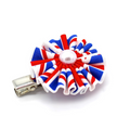 Red/White/Blue Brooch & Hairclip