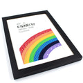 Rainbow Textile Art