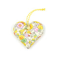Liberty Floral Heart Decoration