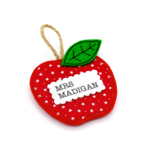 Teacher Gift Apple Magnet