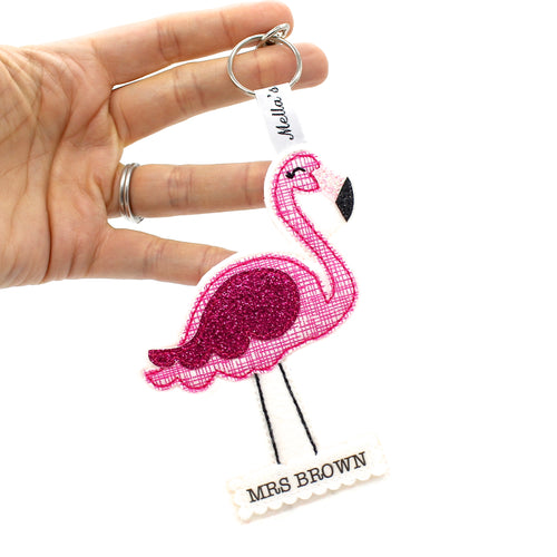 Flamingo Bag Tag